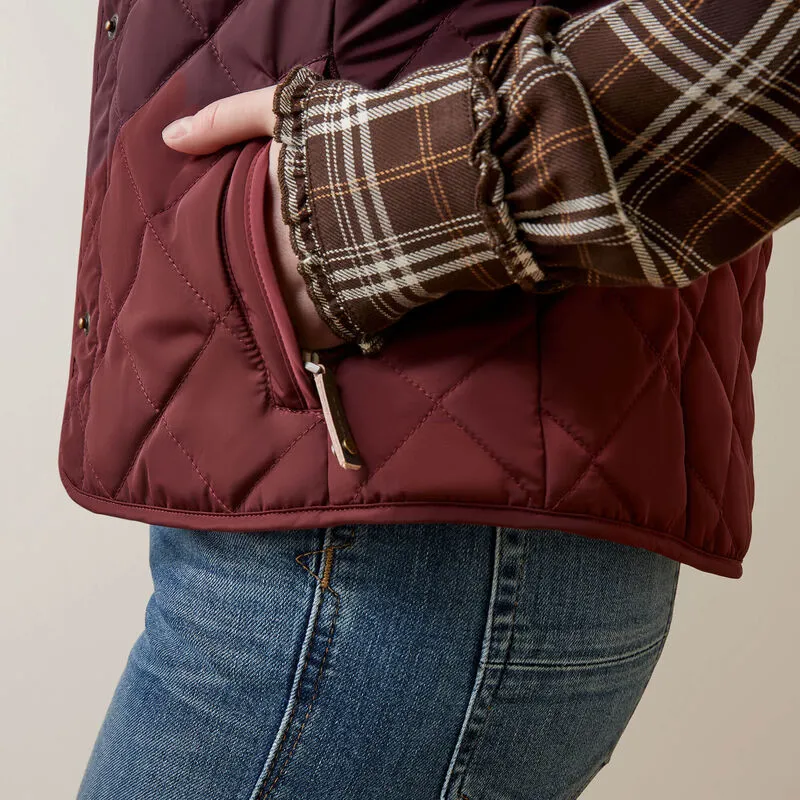 Ariat Woodside Vest - Tawny Port-4